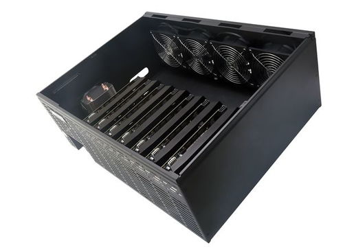 Cutting-edge modular mining rig with AI optimization features